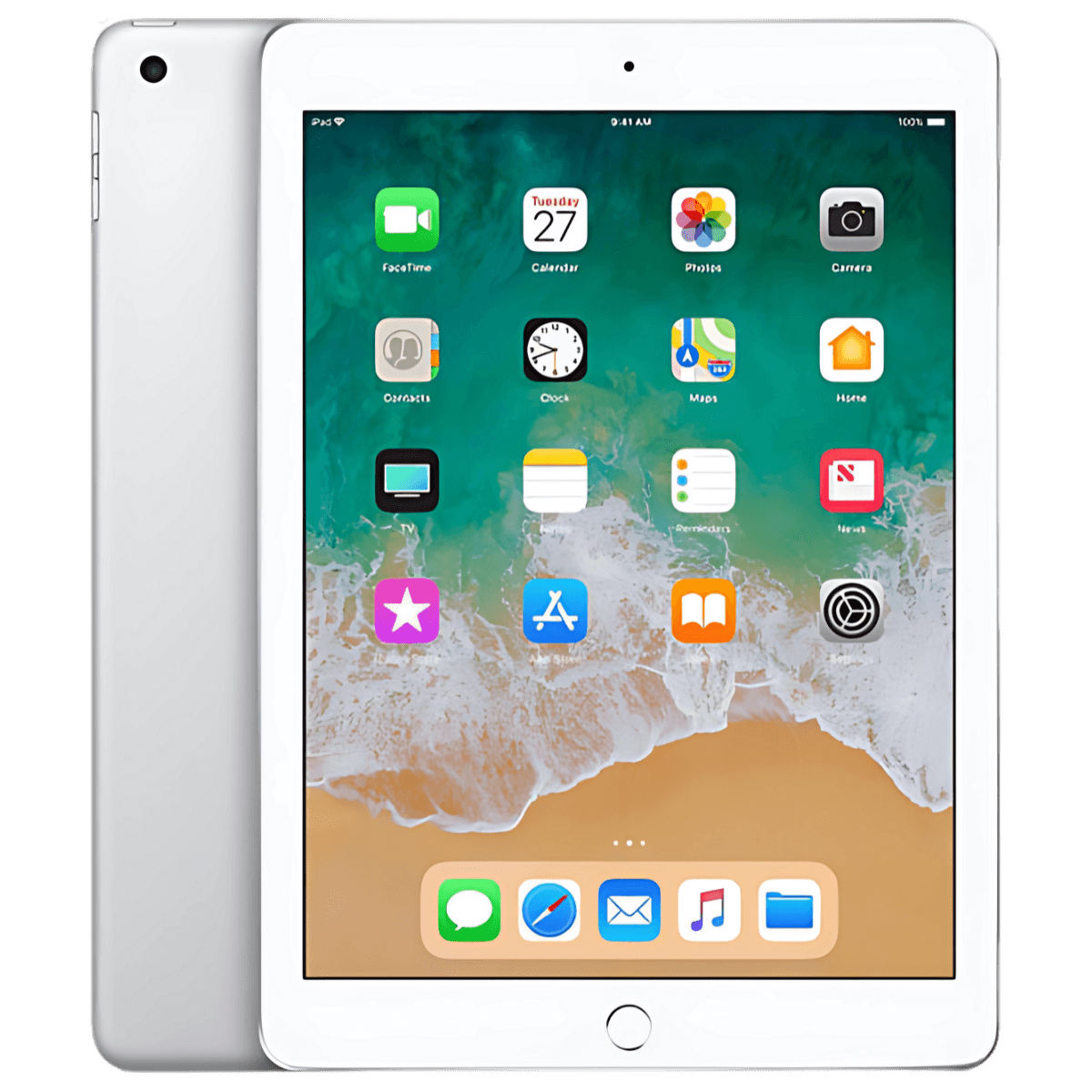 Apple iPad 6th Generation (2018) - Excellent-Silver (#d7d7d9)-32GB 1
