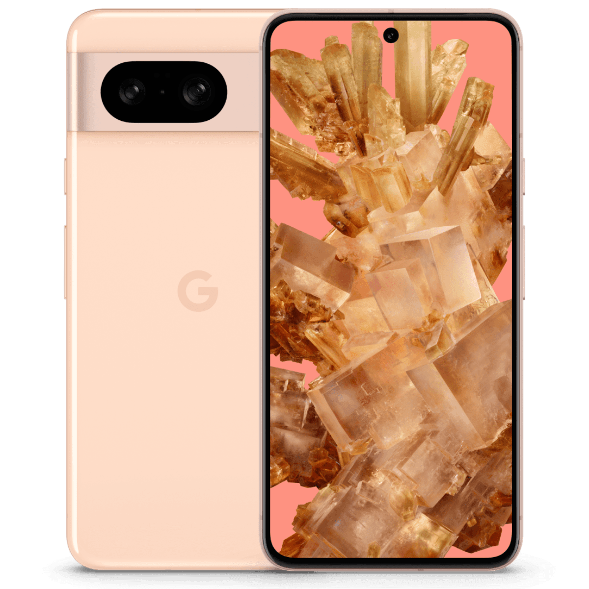 Google Pixel 8 - Unlocked  - Excellent-Rose (#ffdec7)-128GB 1