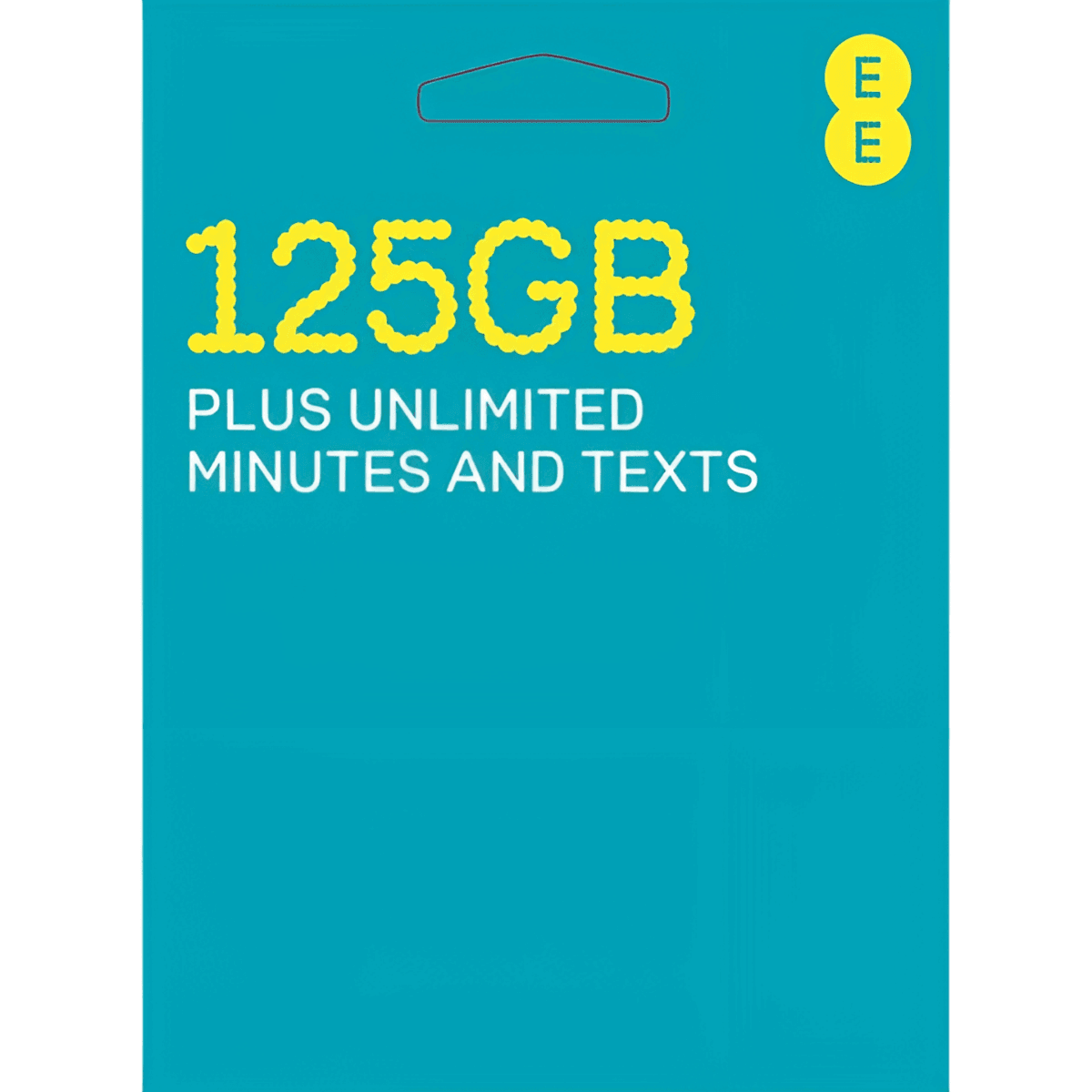 EE SIM Card Unlimited Texts and Minutes - 125GB Data - Image 1
