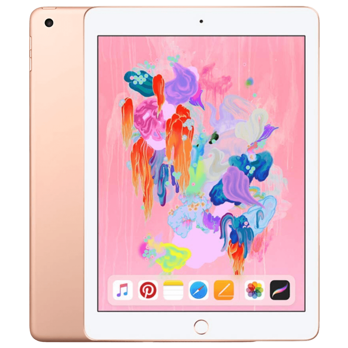 Apple iPad 6th Generation (2018) - Good-Gold (#f0c105)-32GB 1
