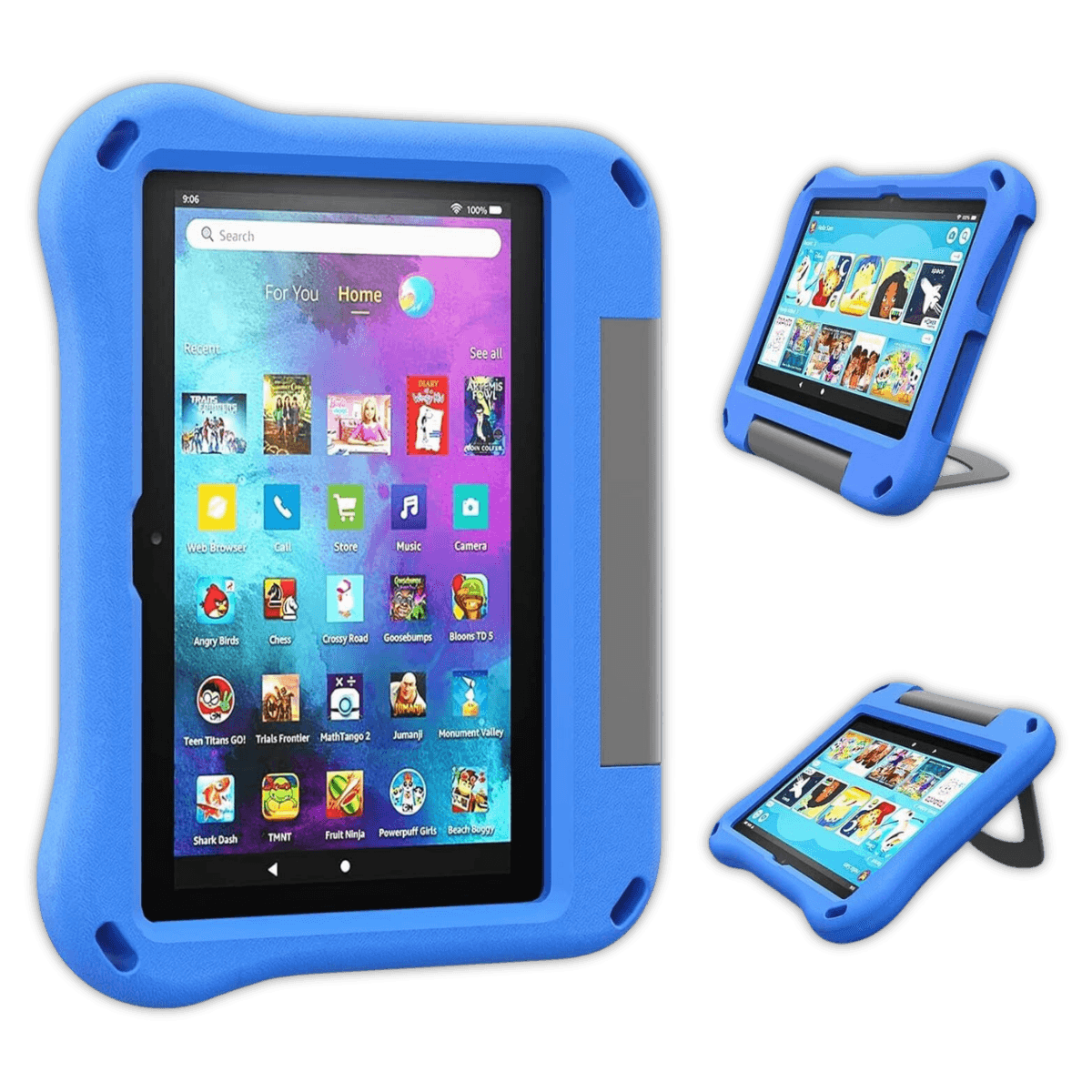 Amazon Fire HD 10 2023 Kids Tablet 10.1in 32GB - Brand New-Blue (#1d4970)-32GB 1