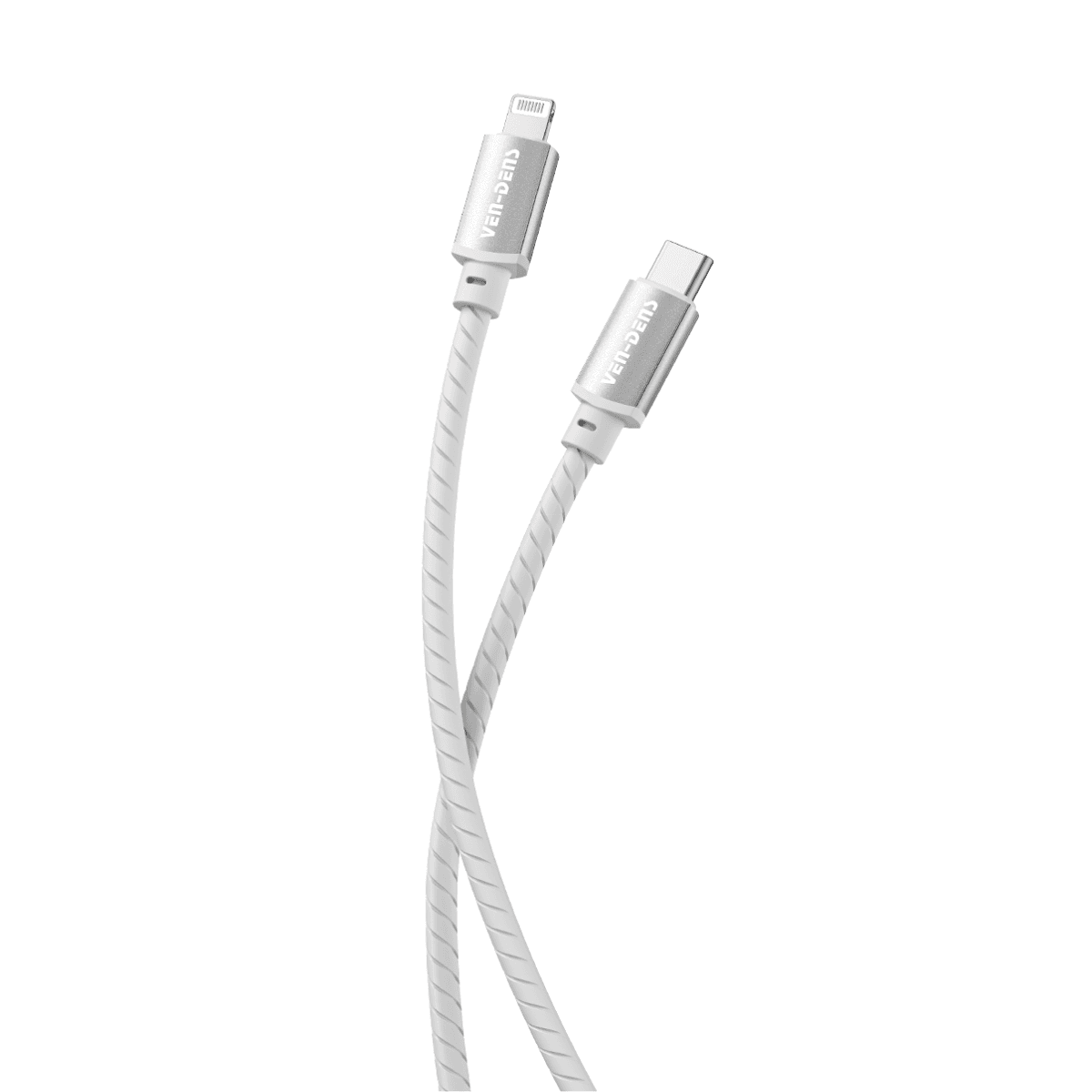 27W Silicone USB C to Lightning Charging Cable | Heat-Resistant & Fast Charging | VD-DCQ04 - Image 1