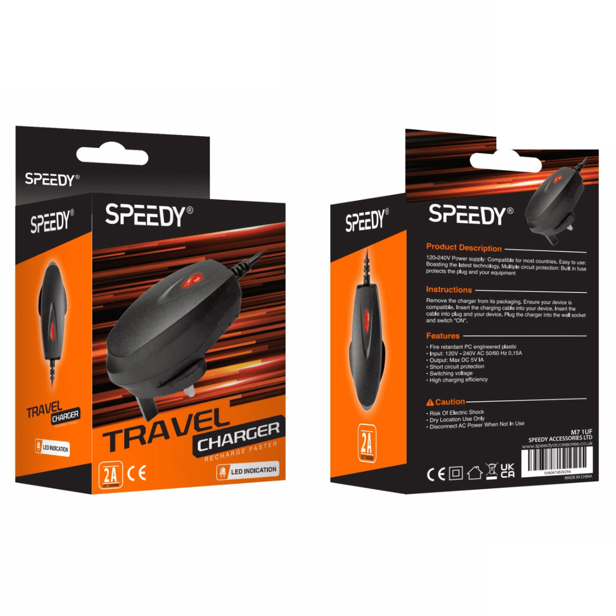Type-C Mains Charger 1A (SP TC19A) – Safe, Reliable, and Travel-Friendly | SP TC19A (TYPE C) 1A - Image 2