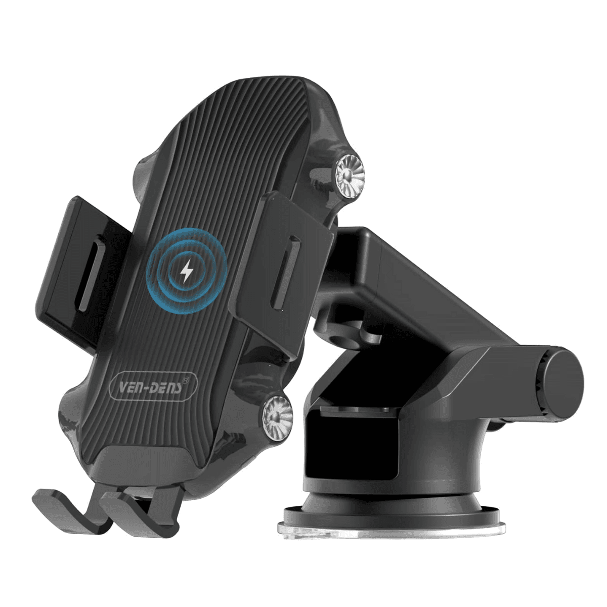 Wireless Car Charger Holder – Automatic Qi Fast Charging & Secure Phone Mount | VD-WLC004 - Image 1