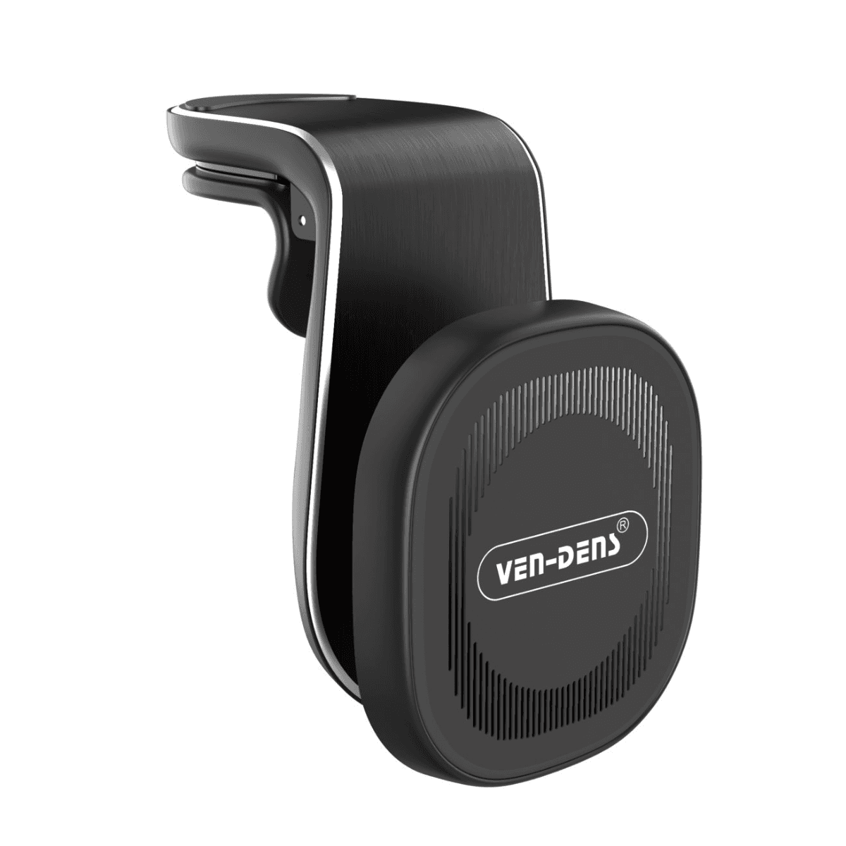 Magnetic Car Phone Holder – Clip Type with 360° Rotation | VD-HD011 - Image 1