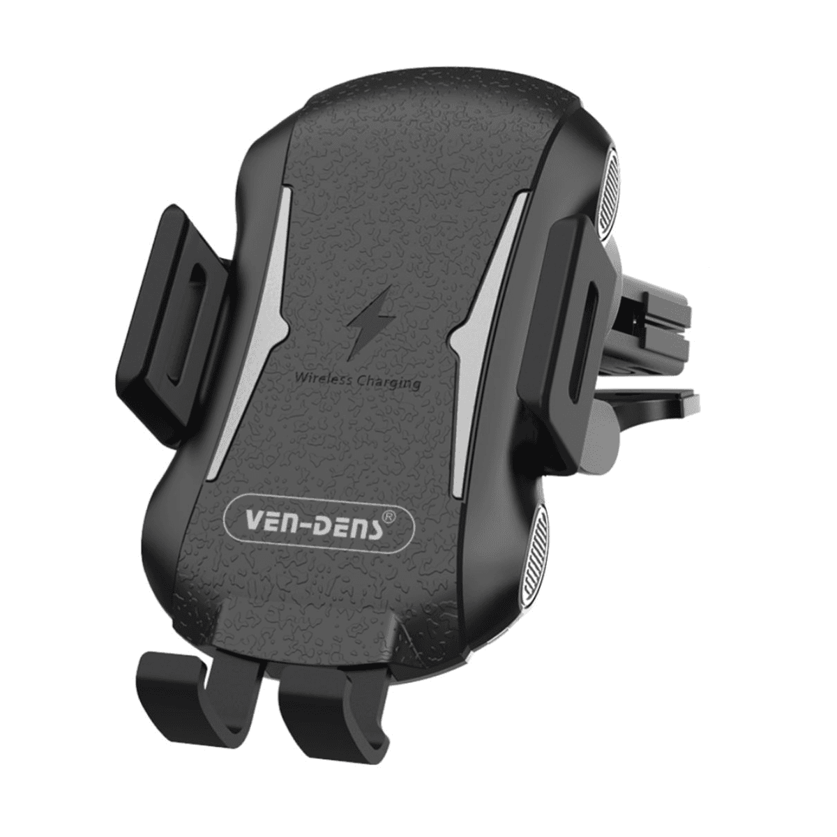 Car Phone Holder with Wireless Charger – 15W Fast Charging & Auto Clamping | VD-WLC002 - Image 1