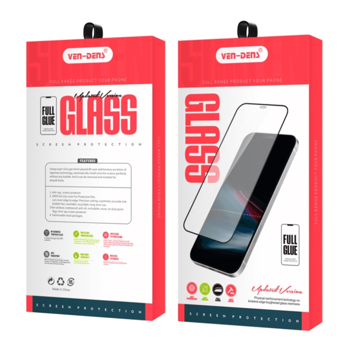 Samsung Galaxy S10 Full Glue Tempered Glass – Anti-Spy Privacy Screen Protector, Edge-to-Edge Coverage, Bubble-Free Installation - Image 2