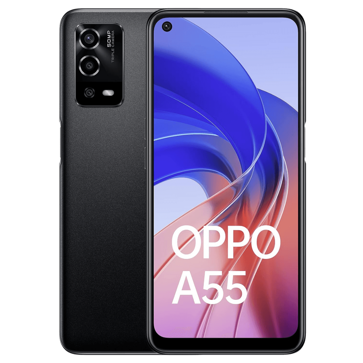 Oppo A55 4G - Unlocked - Excellent-Black (#000000)-64GB 1