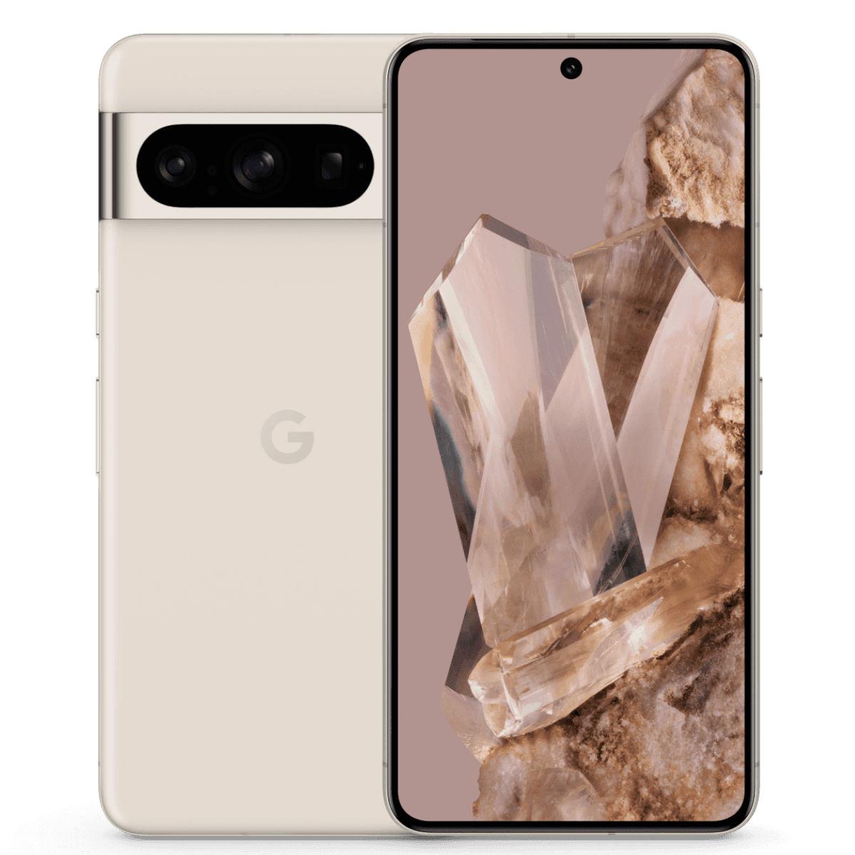 Google Pixel 8 Pro - Unlocked - Excellent-Porcelain (#e8e0d5)-256GB 1