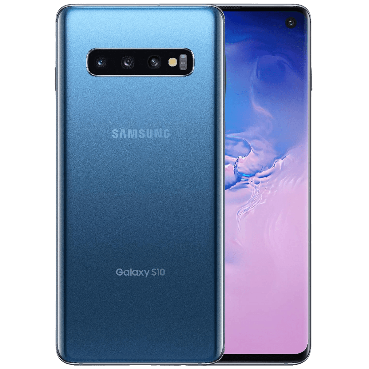 Samsung Galaxy S10 - Unlocked - Excellent-Prism-Blue (#203345)-128GB 1