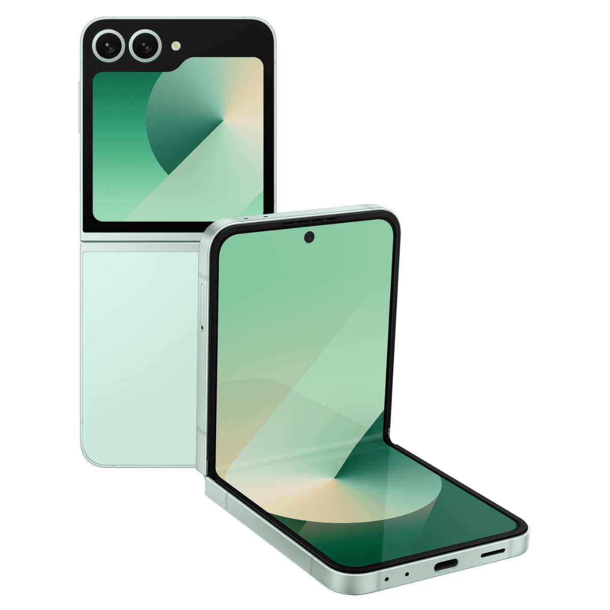 Samsung Galaxy Z Flip 6 - Unlocked - Excellent-Mint (#ddf0e5)-256GB 1