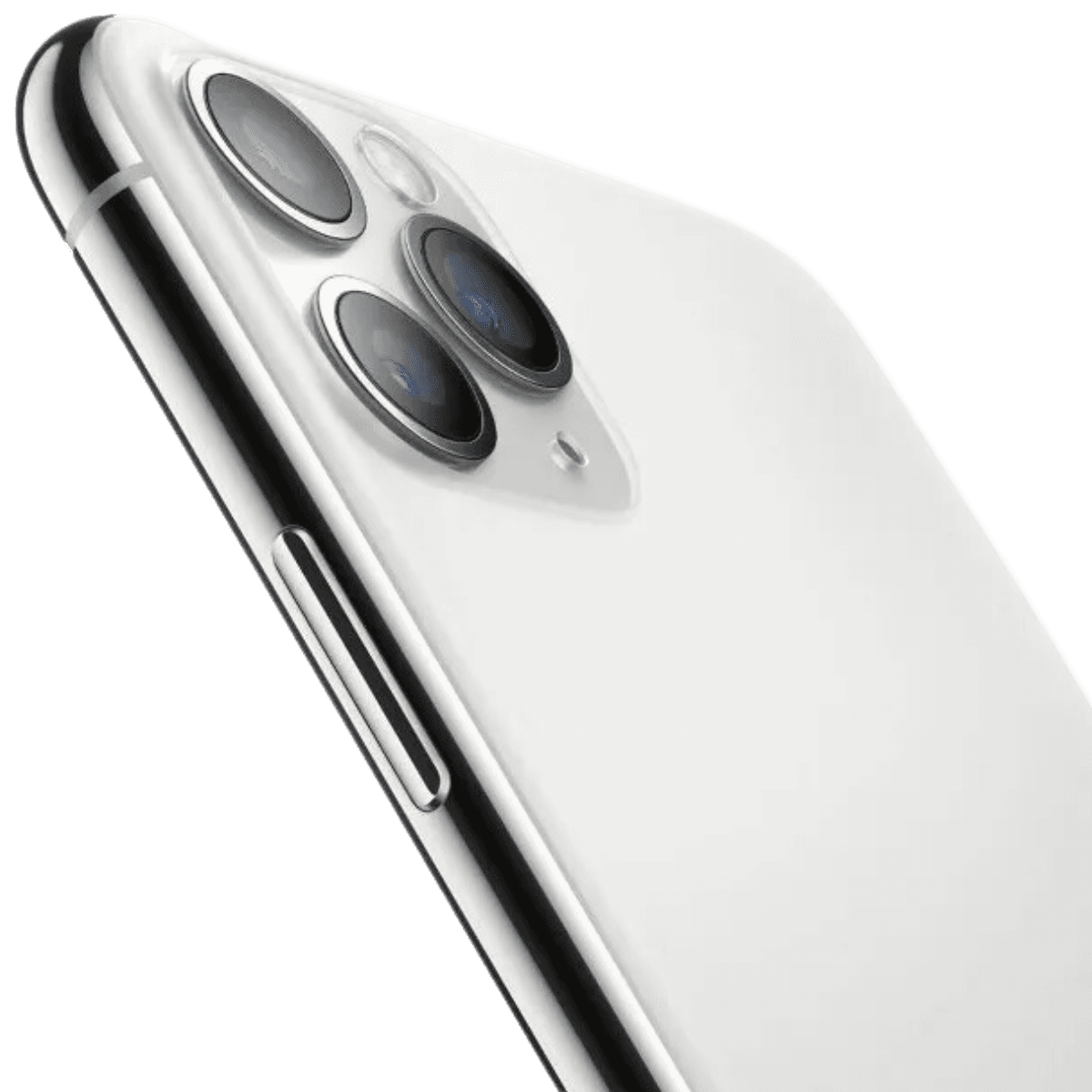 Apple iPhone 11 Pro Max - Unlocked - Excellent-Matte-Silver (#fbfcf5)-64GB 3