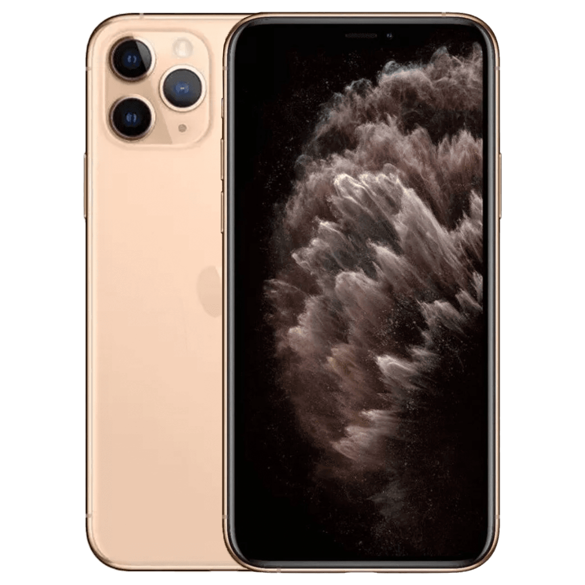 Apple iPhone 11 Pro Max - Unlocked - Excellent-Gold (#f0c105)-64GB 1