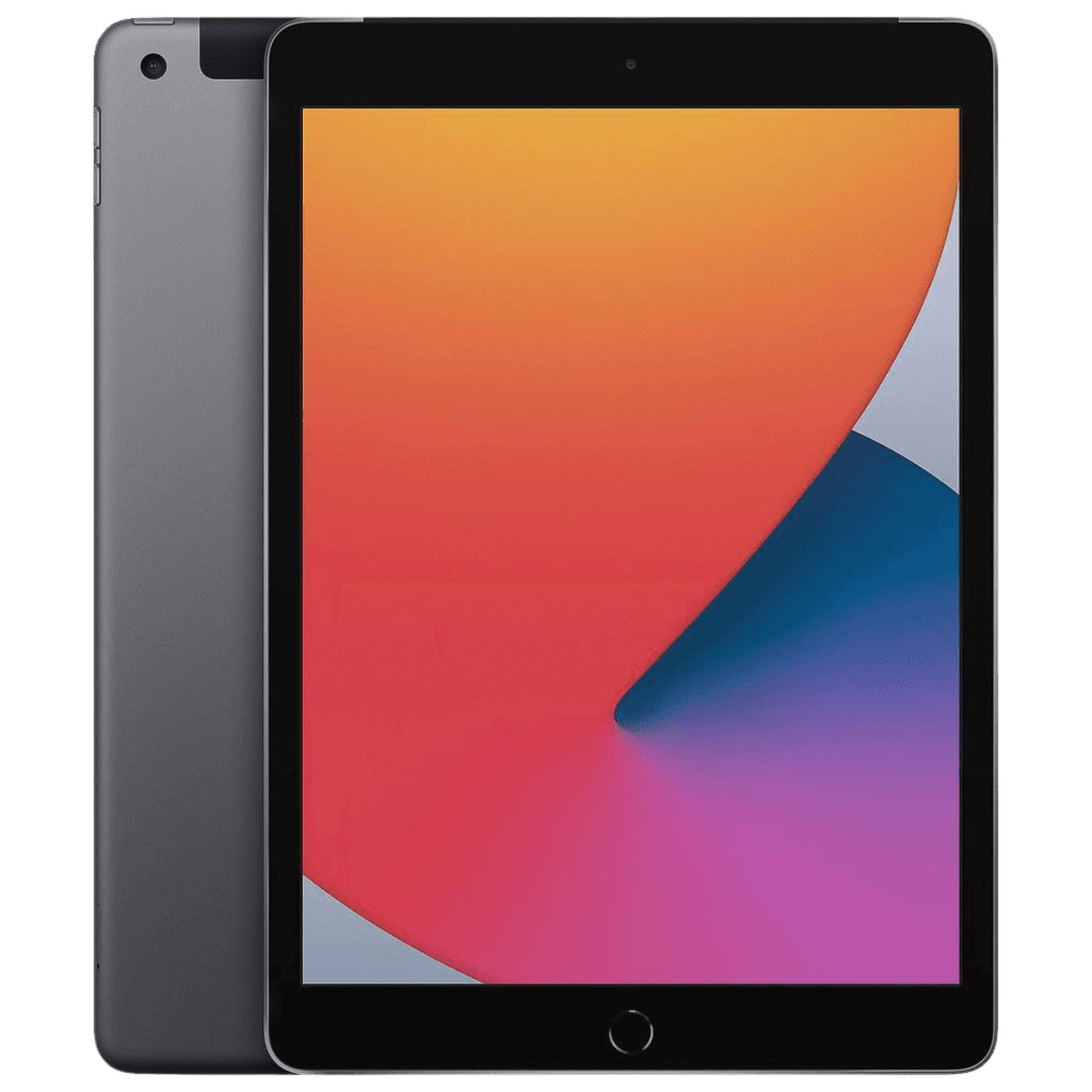 Apple iPad 8th Generation (2020) - Cellular - Excellent-Space-Gray (#87888c)-32GB 1
