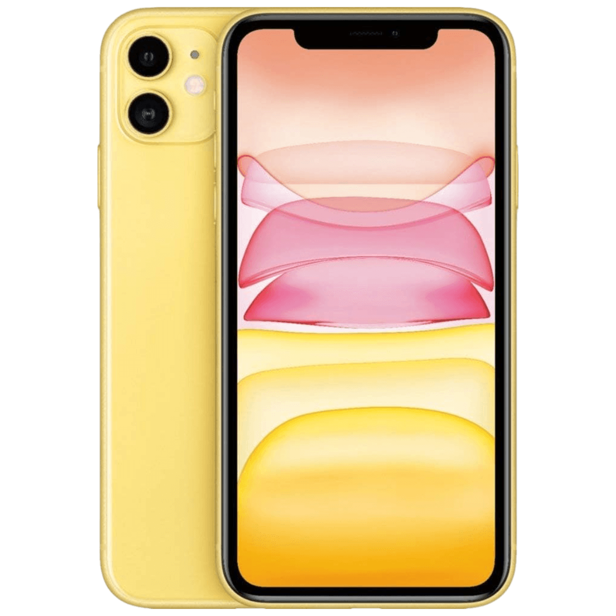 Apple iPhone 11 - Unlocked - Good-Yellow (#ffeea8)-64GB 1