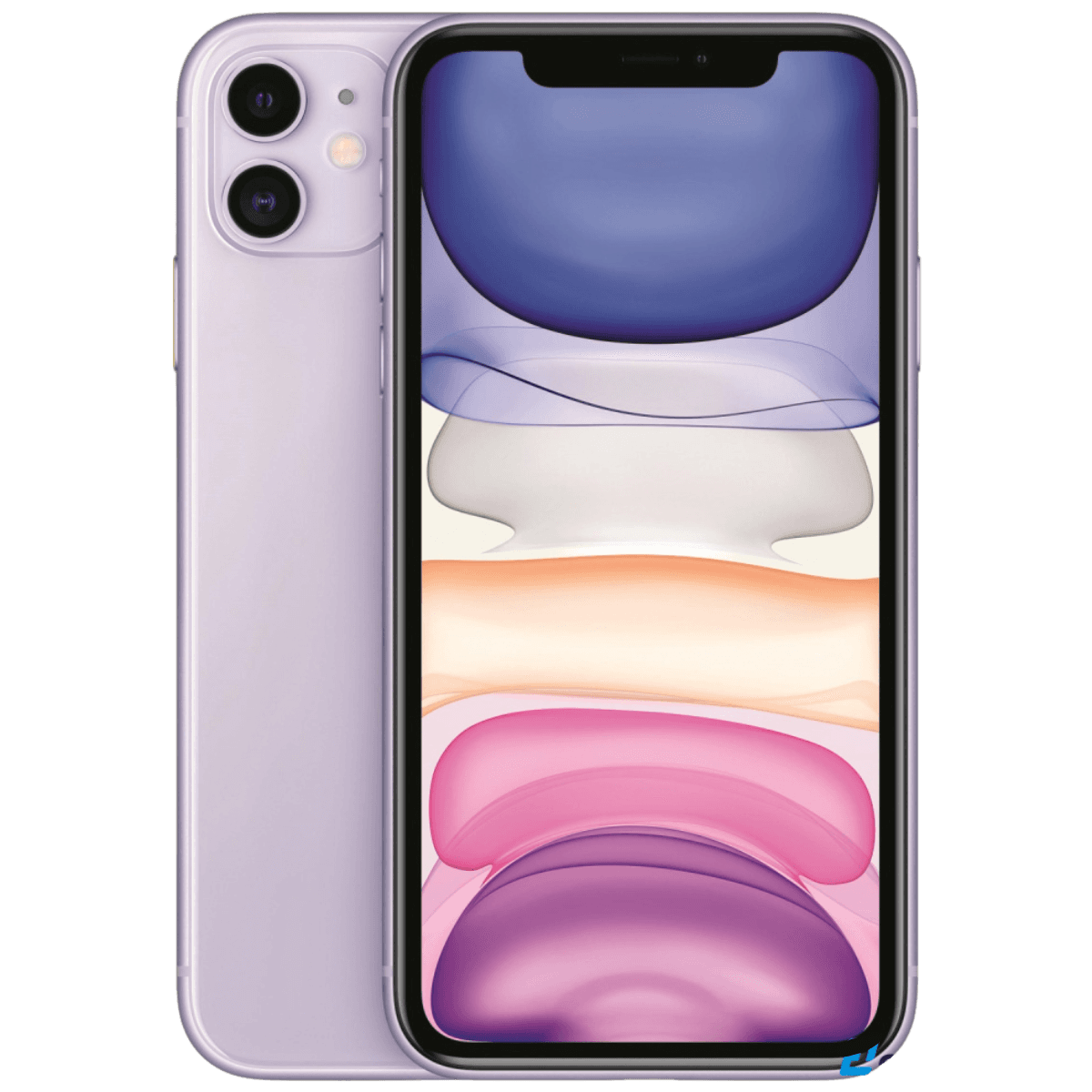 Apple iPhone 11 - Unlocked - Excellent-Purple (#a01ff0)-128GB 1