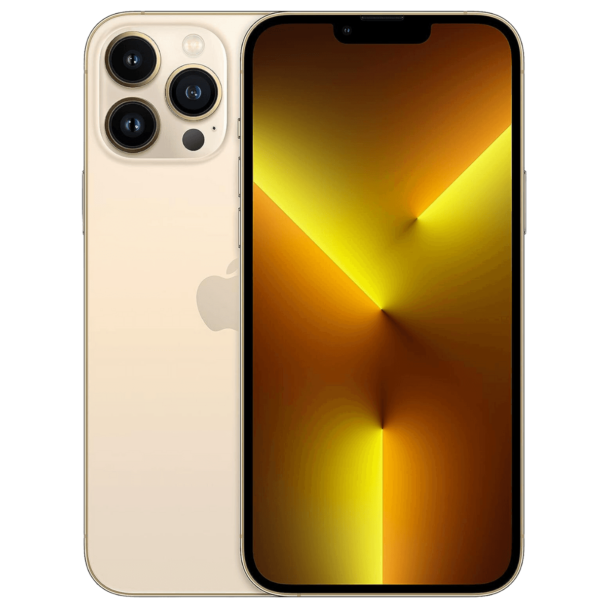 Apple iPhone 13 Pro Max - Unlocked  - Good-Gold (#f0c105)-128GB 1