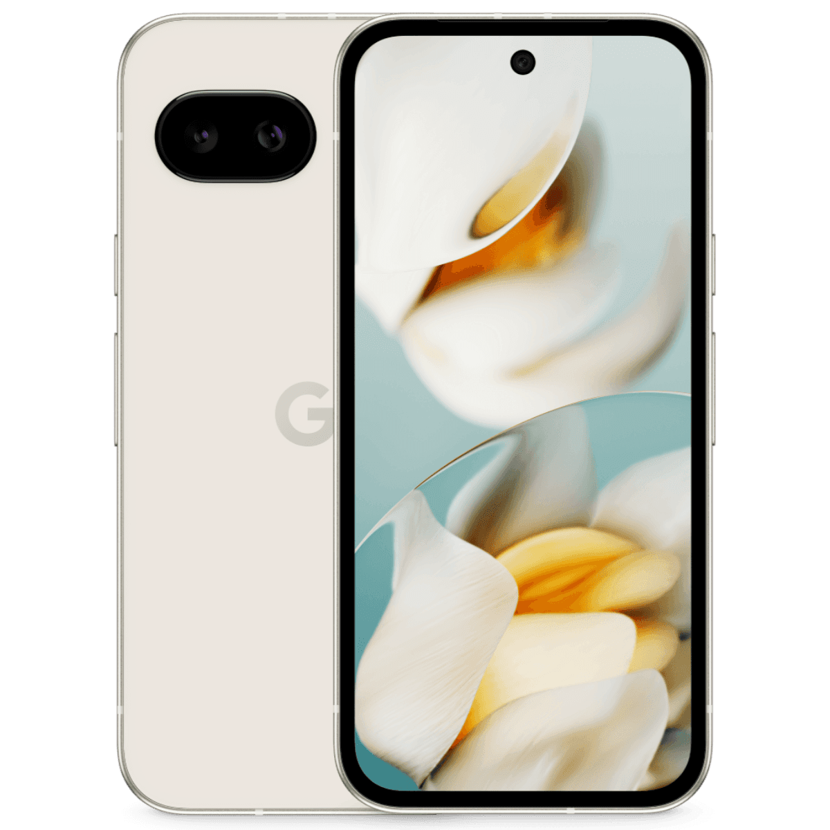 Google Pixel 9a - Unlocked - Excellent-Porcelain (#e8e0d5)-128GB 1