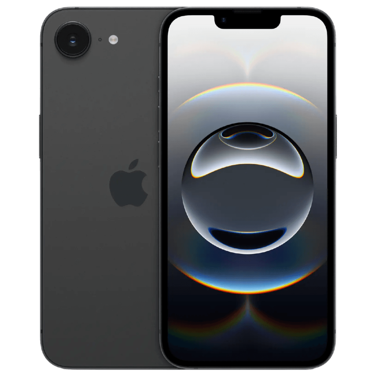Apple iPhone 16e - Unlocked - Excellent-Black (#000000)-128GB 1