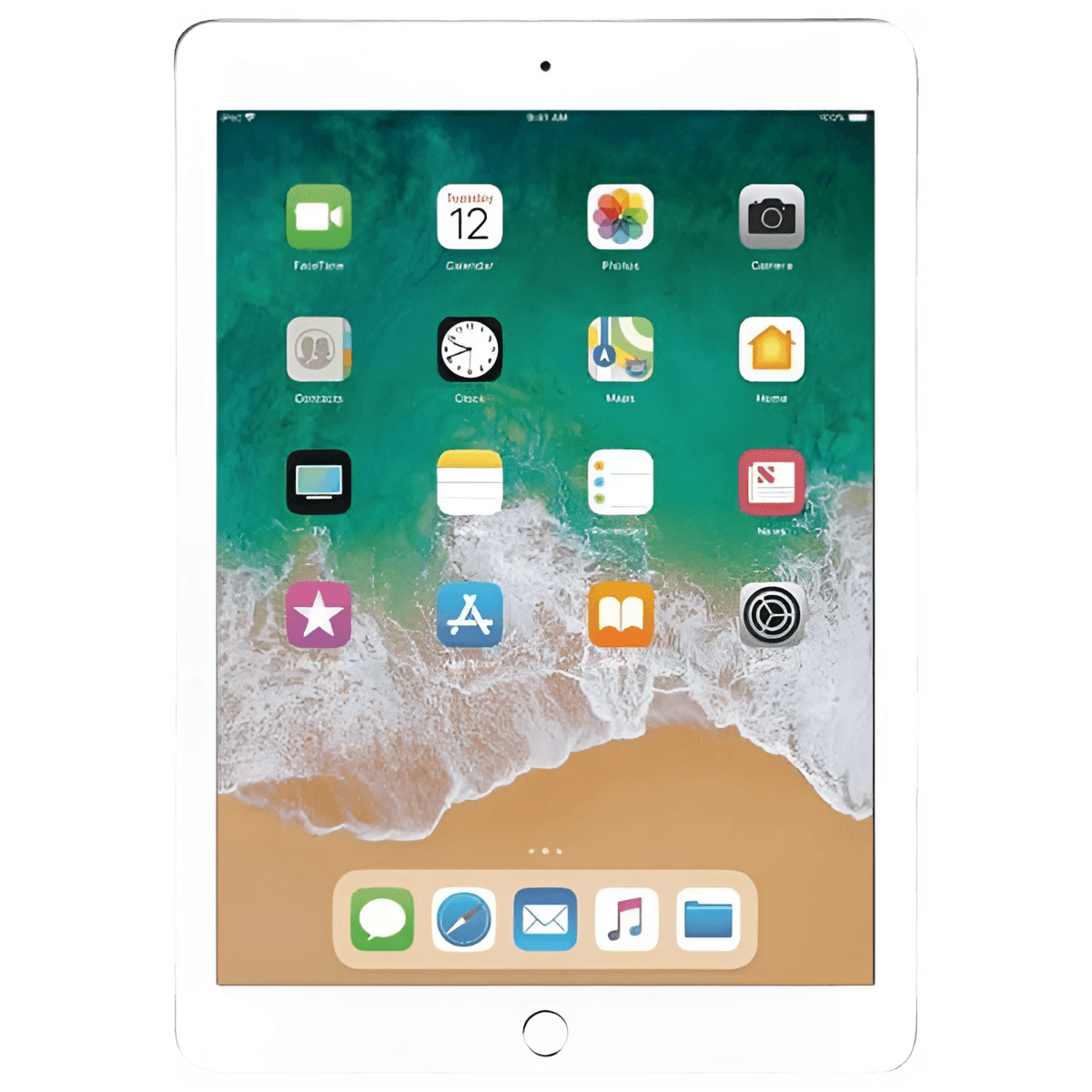 Apple iPad 9.7 (2017) - 5th Generation - Fair-Silver (#d7d7d9)-32GB 3