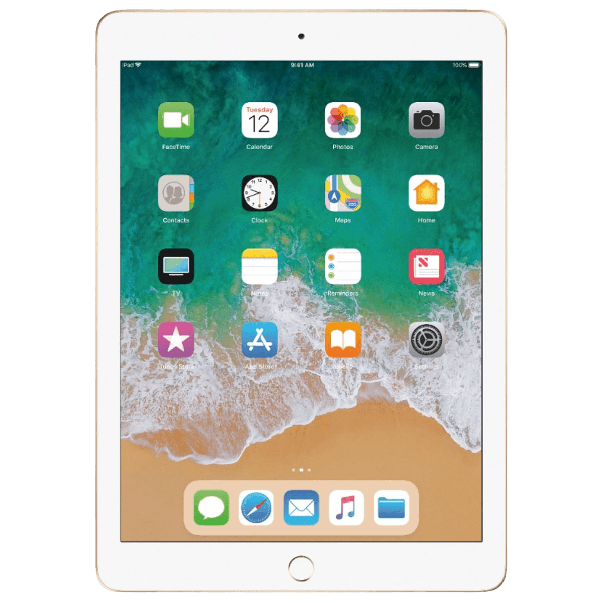 Apple iPad 9.7 (2017) - 5th Generation - Good-Gold (#f0c105)-32GB 3