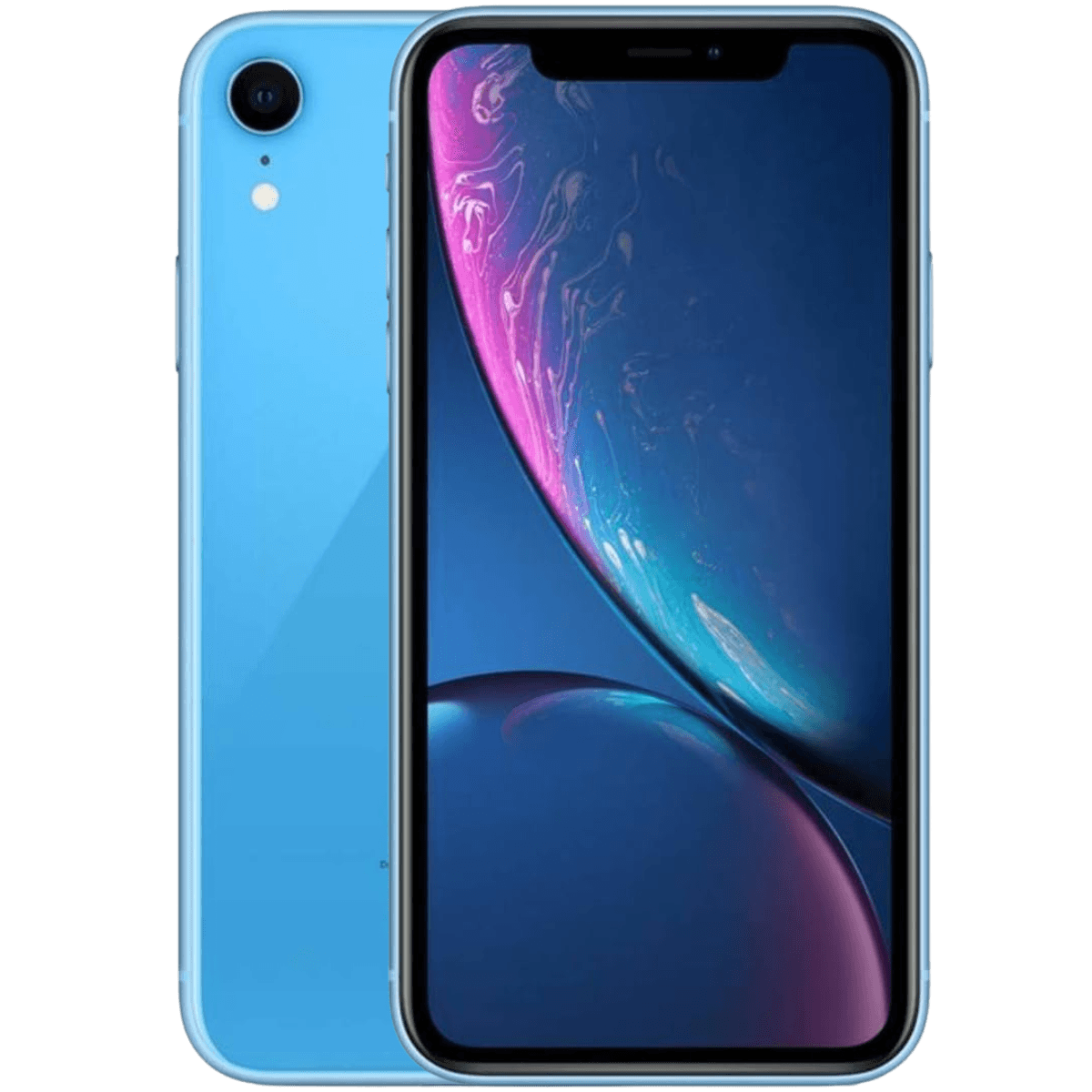 Apple iPhone XR - Unlocked - Excellent-Blue (#1d4970)-64GB 1