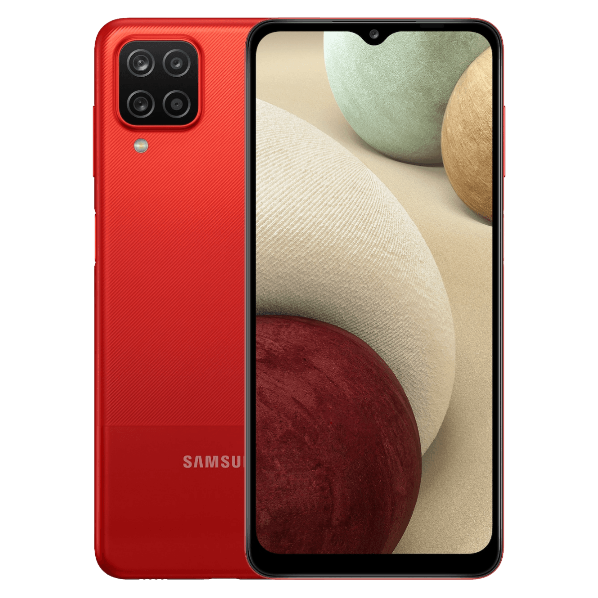 Samsung Galaxy A12 - Unlocked - Excellent-Red (#d70909)-32GB 1