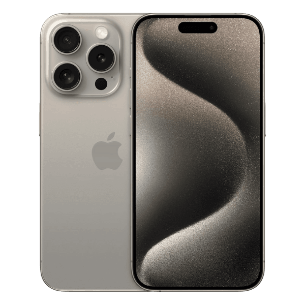 Apple iPhone 15 Pro - Unlocked - Good-Natural-Titanium (#c7c4bd)-256GB 1