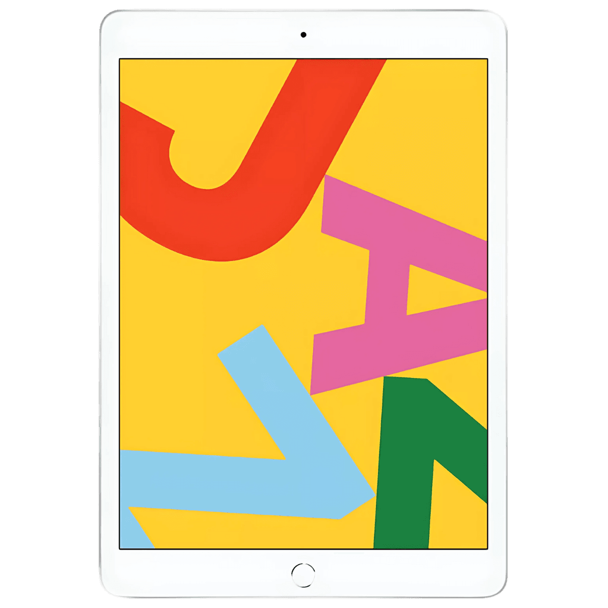 Apple iPad 7th Generation (2019) - Cellular - Excellent-Silver (#d7d7d9)-128GB 3