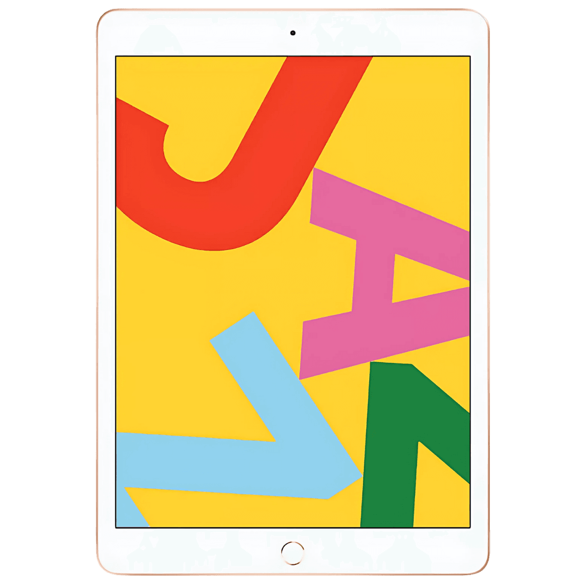Apple iPad 7th Generation (2019) - Cellular - Good-Gold (#f0c105)-128GB 3