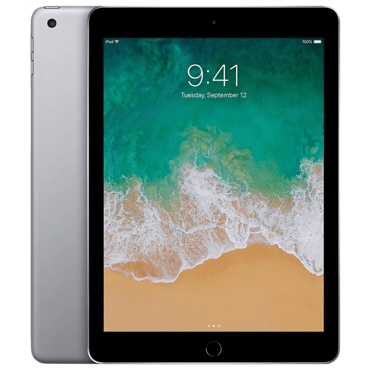 Apple iPad 6th Generation (2018) - Excellent-Space-Gray (#87888c)-32GB