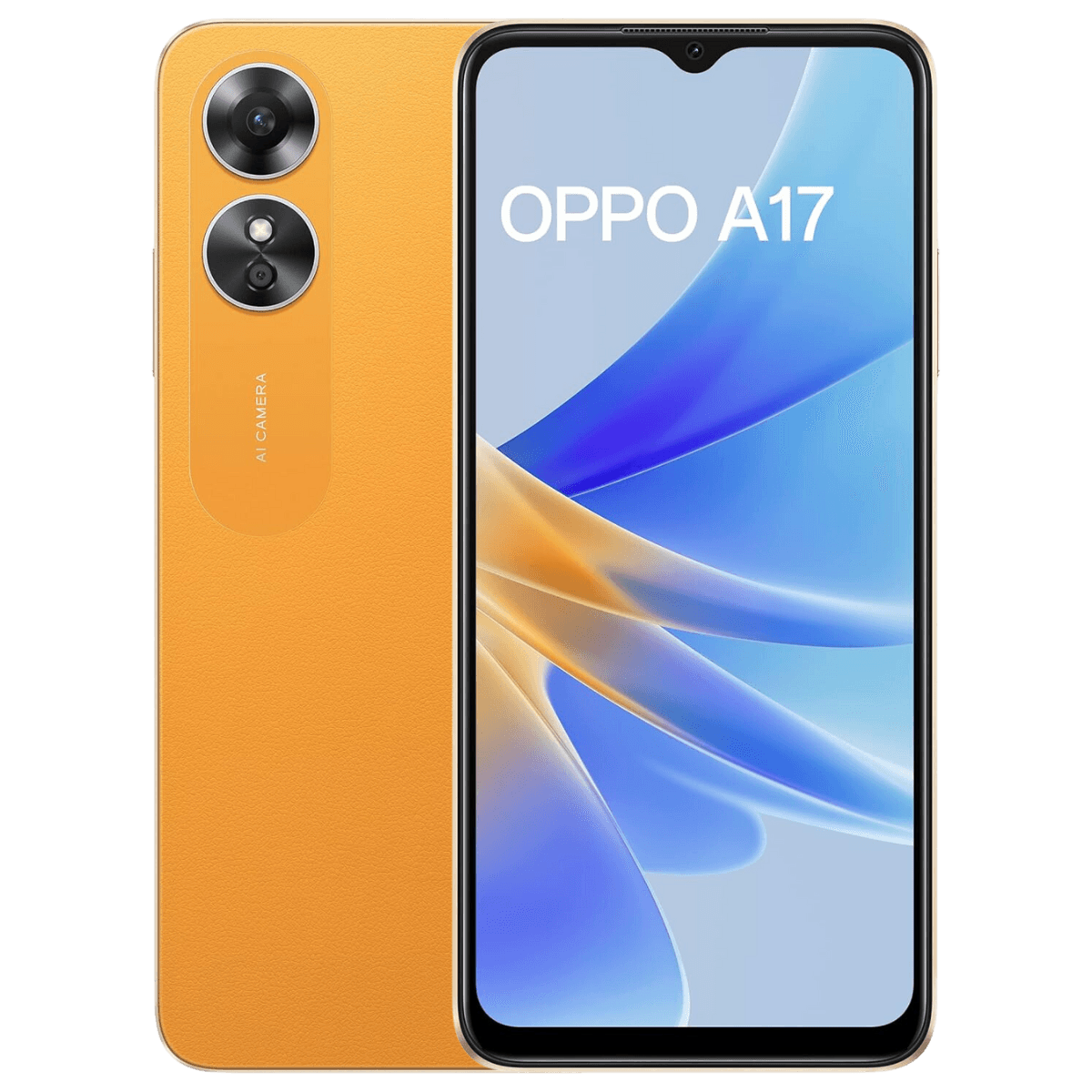 Oppo A17 - Unlocked - Excellent-Sunlight-Orange (#f59f3d)-64GB
