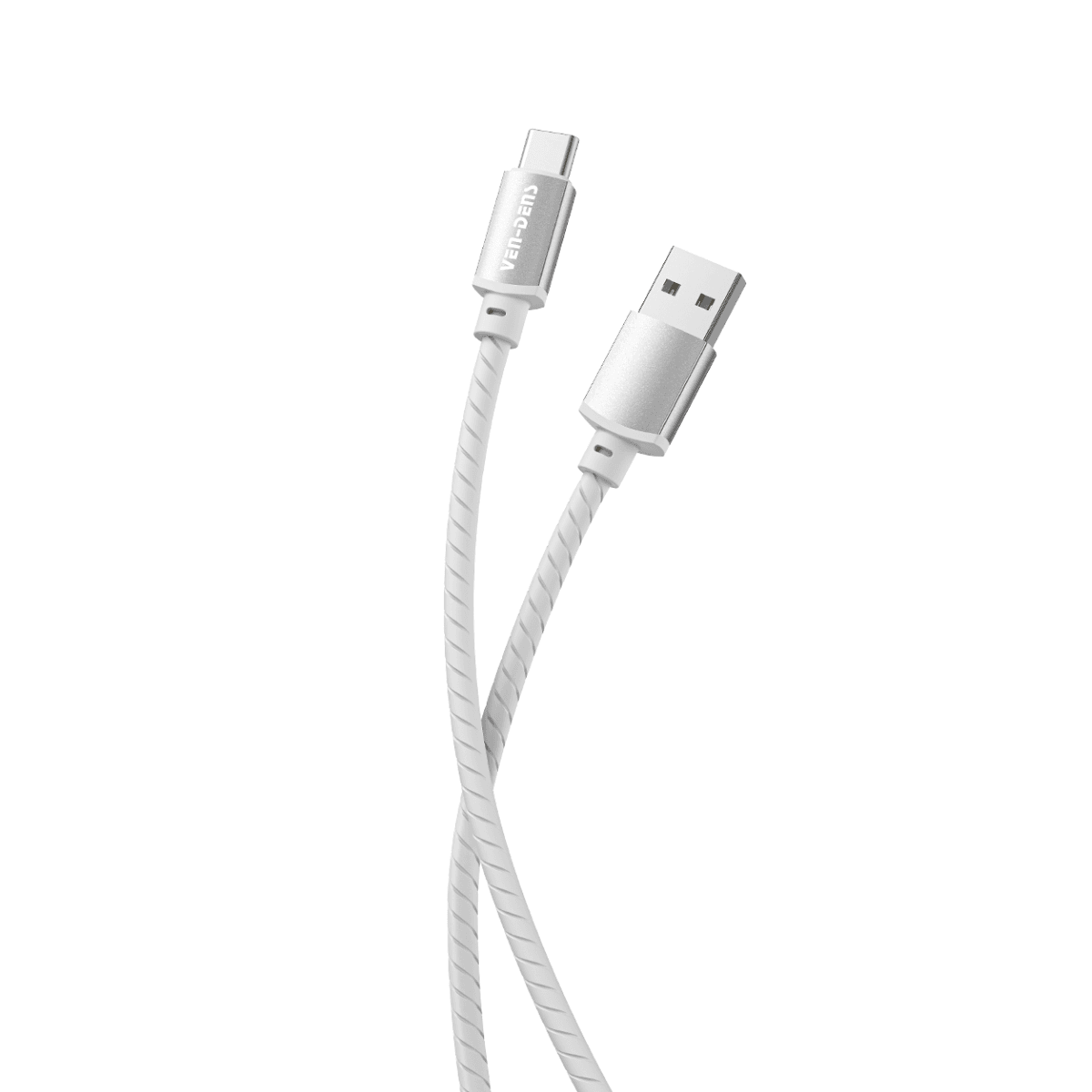 2.4A 5V Silicone USB A to USB-C Cable – Durable, Heat-Resistant, and Efficient | VD-DCQ03 - Main view