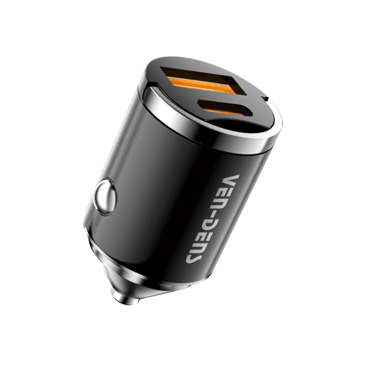 48W Dual Port QC + PD Car Charger – Fast, Safe, and Versatile | VD-CC019 - Main view
