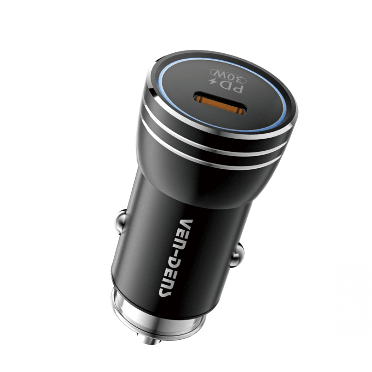 30W Dual Port Powerful Car Charger – Efficient, Safe, and Versatile | VD-CC018 - Main view