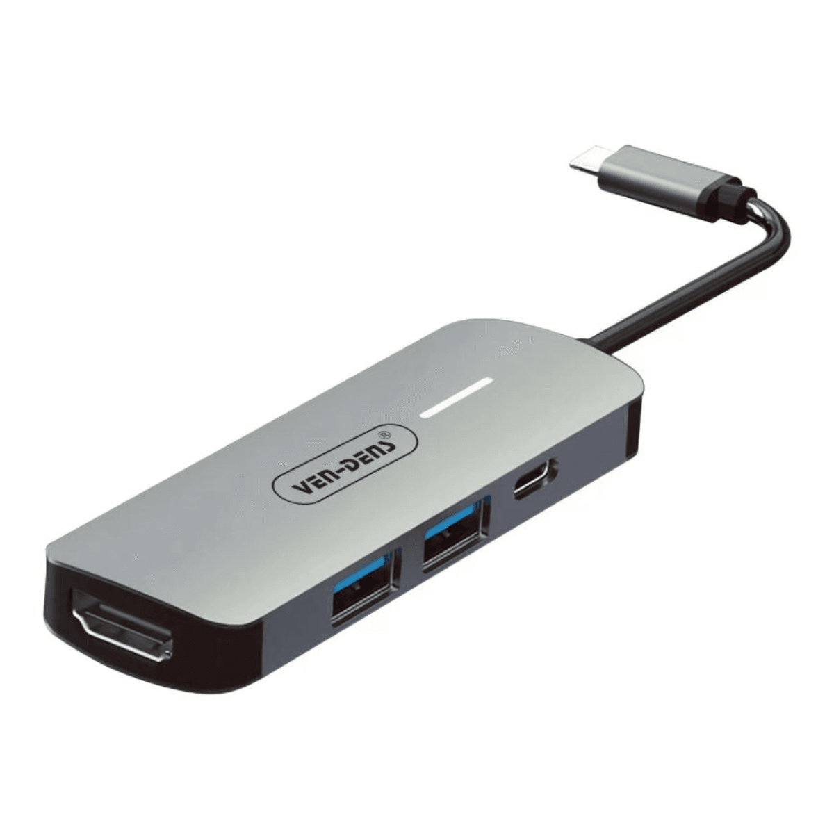 4-in-1 USB-C Multifunction Adapter – High-Speed Connectivity for Multiple Devices | VD-ADP021 - Main view