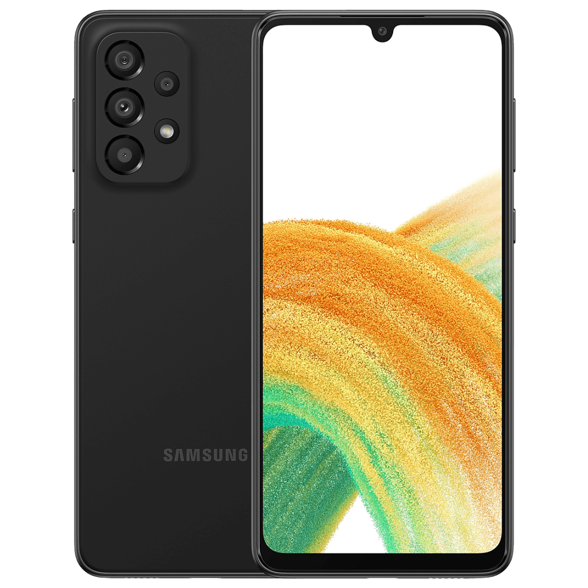 Samsung Galaxy A33 5G- Unlocked - Good-Black (#000000)-128GB