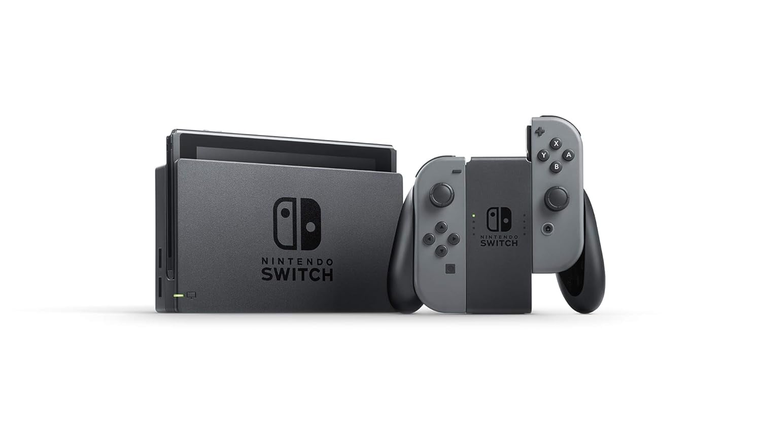 Nintendo Switch - Console - Excellent-Gray (#808080)-32GB