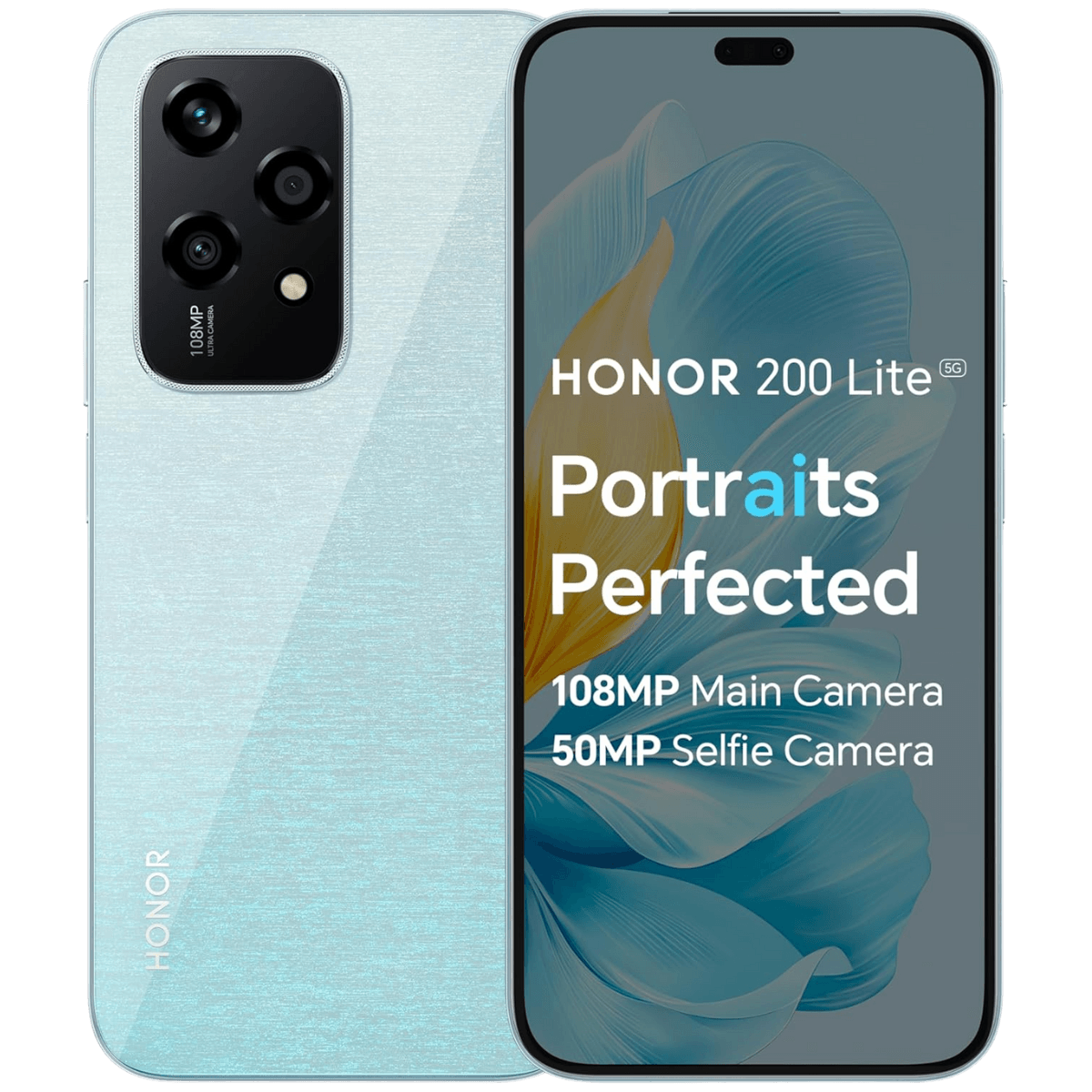 Honor 200 Lite - Unlocked - Excellent-Blue (#1d4970)-256GB