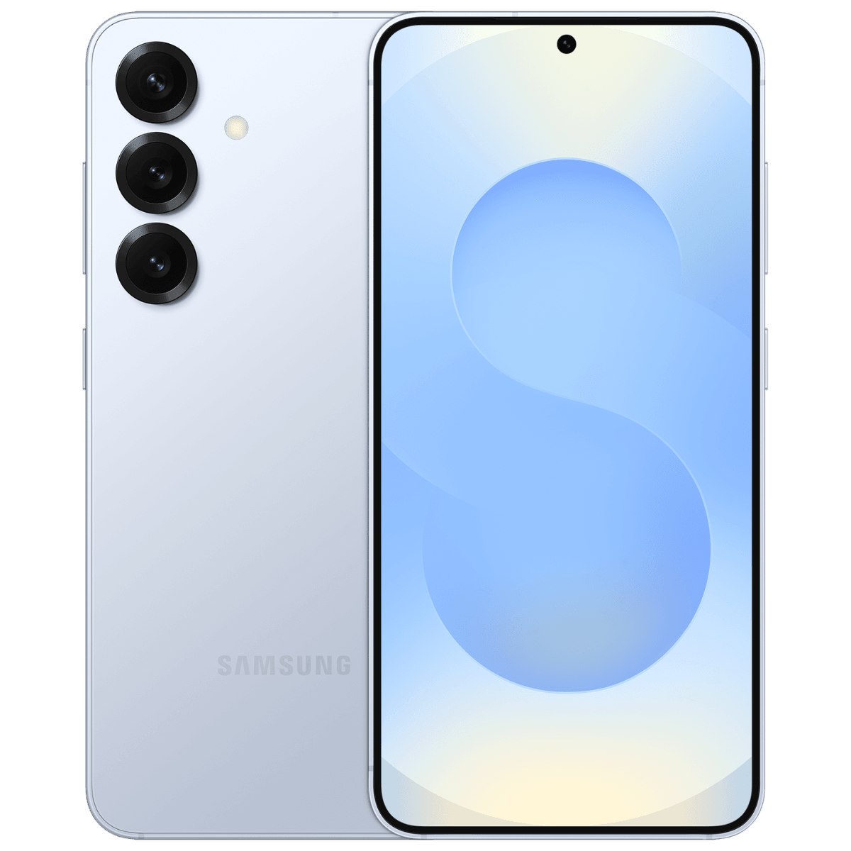 Samsung Galaxy S25 - Unlocked - Excellent-Icy-Blue (#c5cddb)-128GB