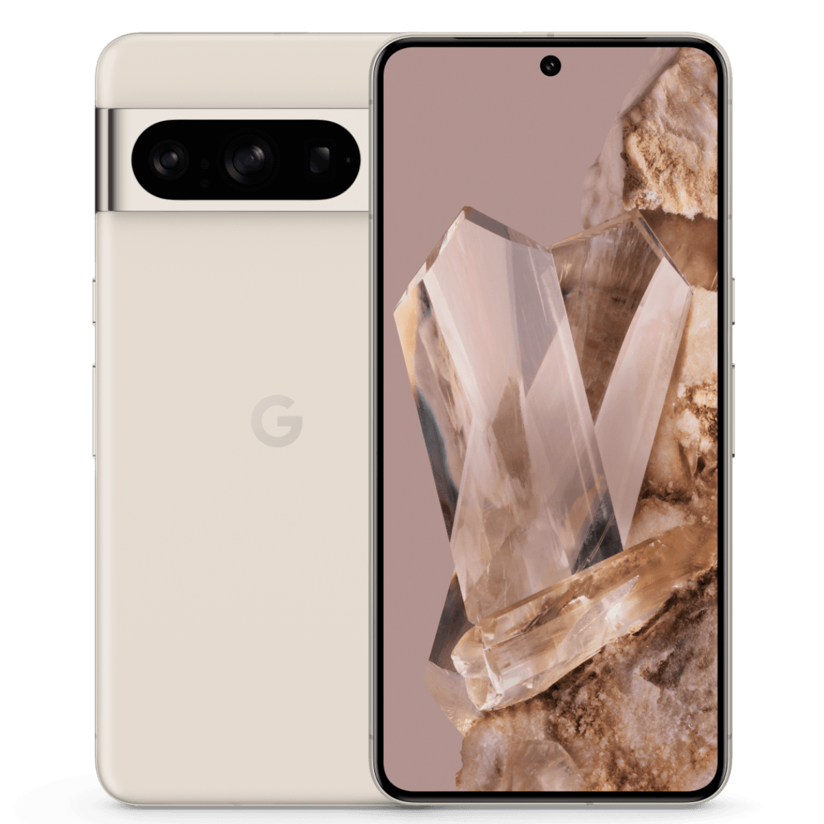 Google Pixel 8 Pro - Unlocked - Excellent-Porcelain (#e8e0d5)-256GB