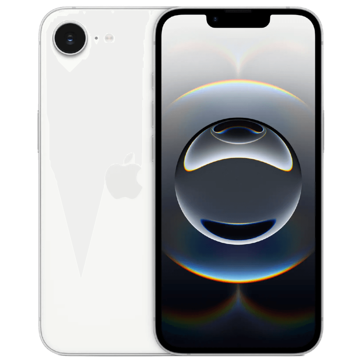 Apple iPhone 16e - Unlocked - Brand New-White (#fffbf7)-128GB