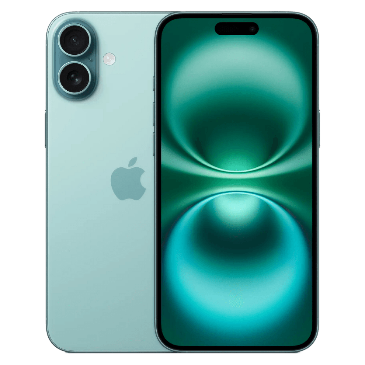 Apple iPhone 16 - Unlocked - Excellent-Teal (#9fc4c4)-256GB
