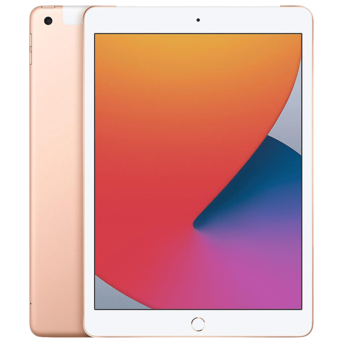 Apple iPad 8th Generation (2020) - Cellular - Fair-Gold (#f0c105)-32GB