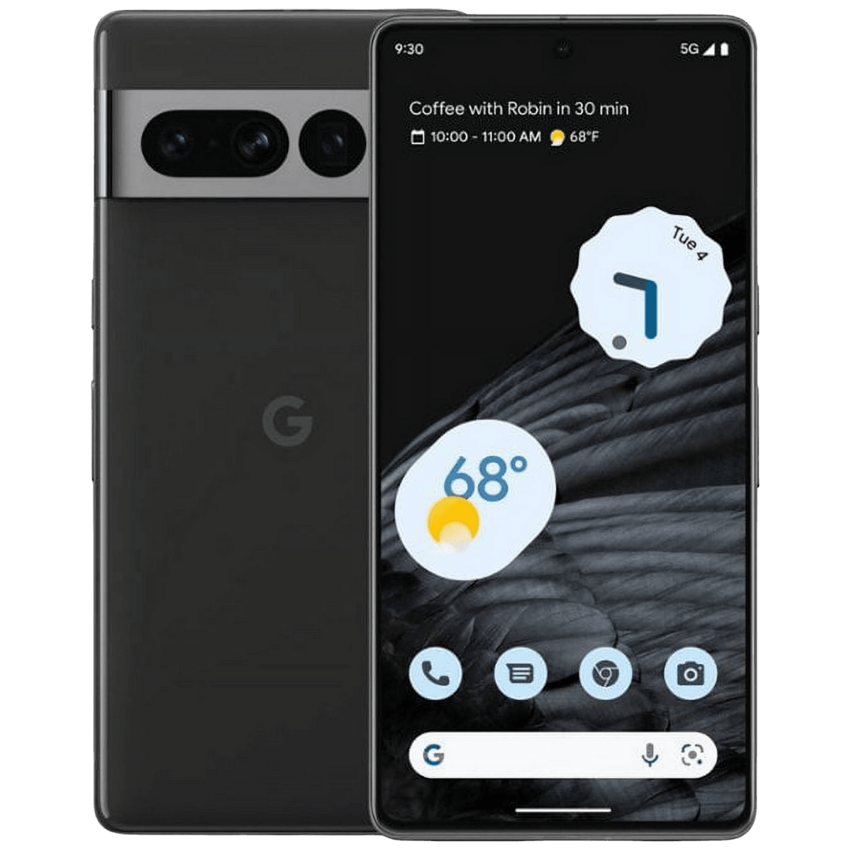Google Pixel 7 Pro - Unlocked - Excellent-Obsidian (#212121)-128GB