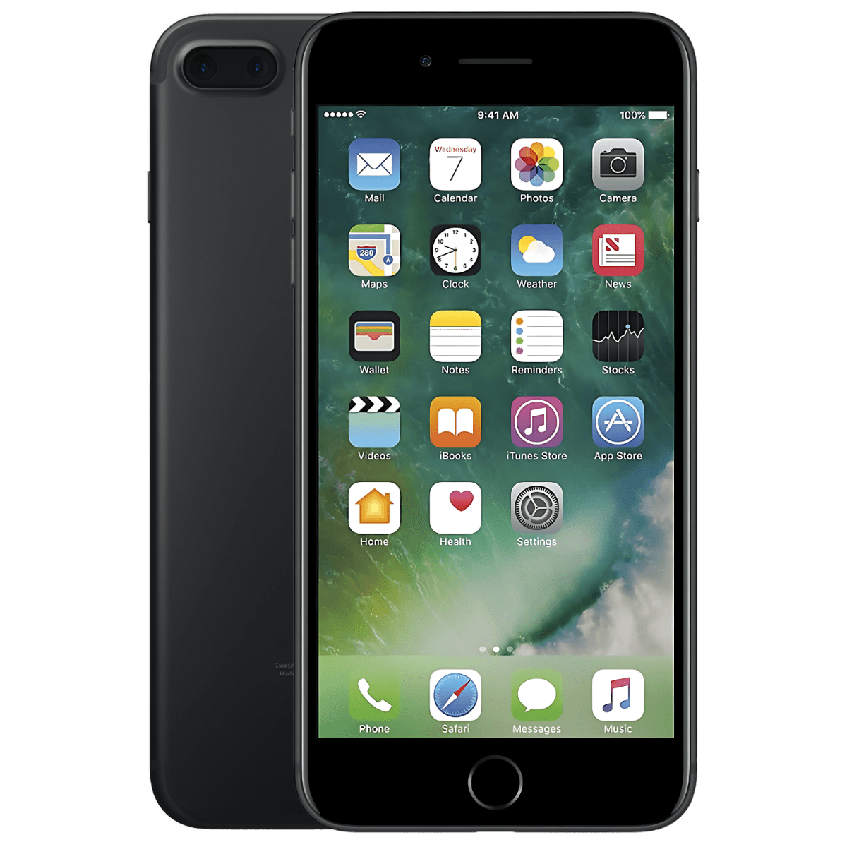 Apple iPhone 7 Plus - Unlocked - Excellent-Black (#000000)-32GB
