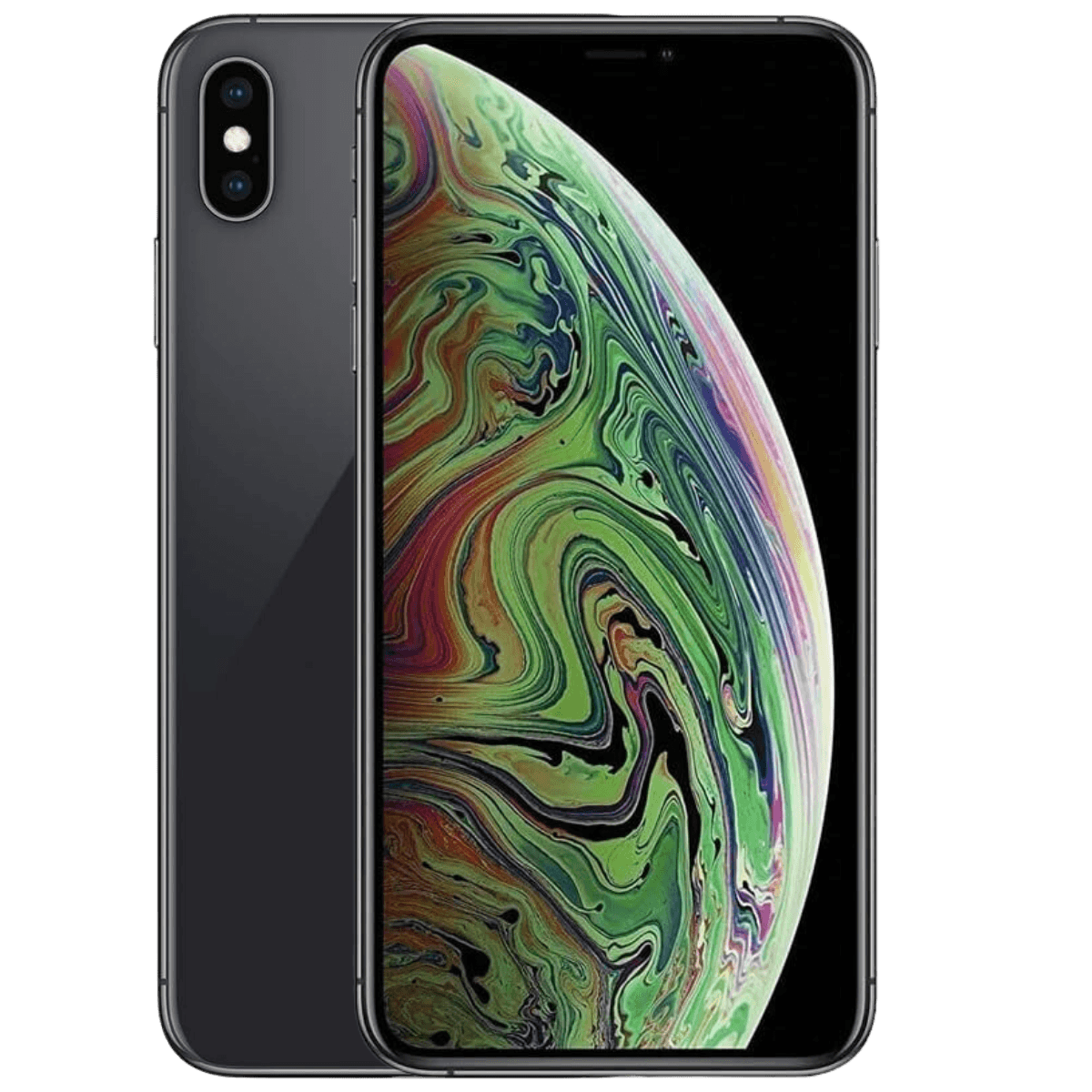 Apple iPhone XS Max - Unlocked - Excellent-Space-Gray (#87888c)-64GB