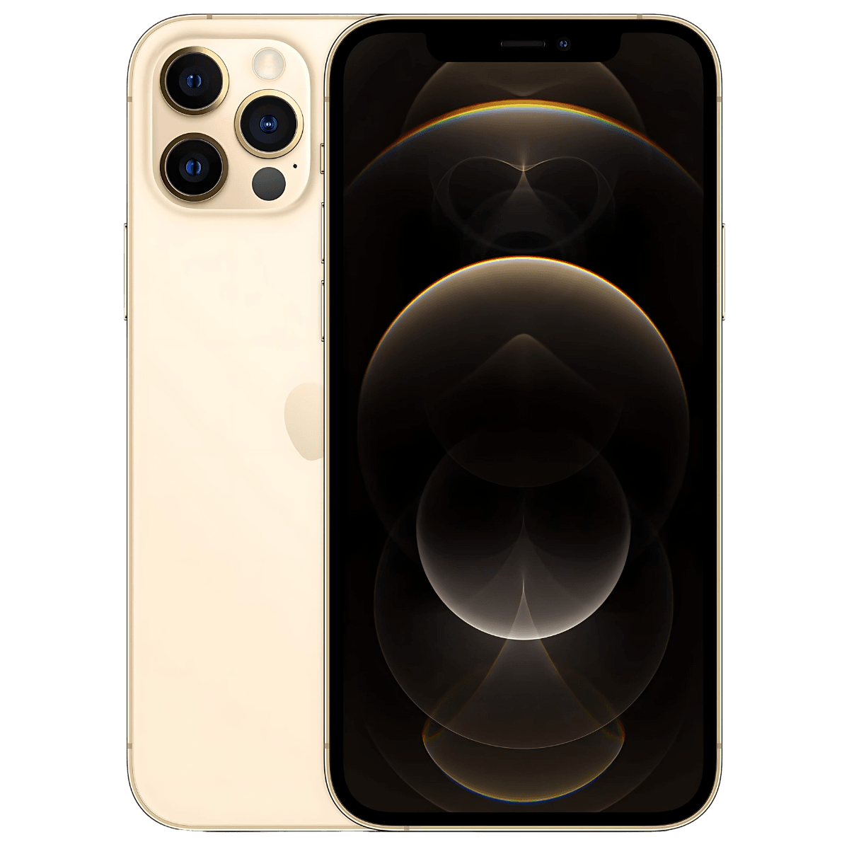 Apple iPhone 12 Pro Max - Unlocked - Excellent-Gold (#f0c105)-128GB