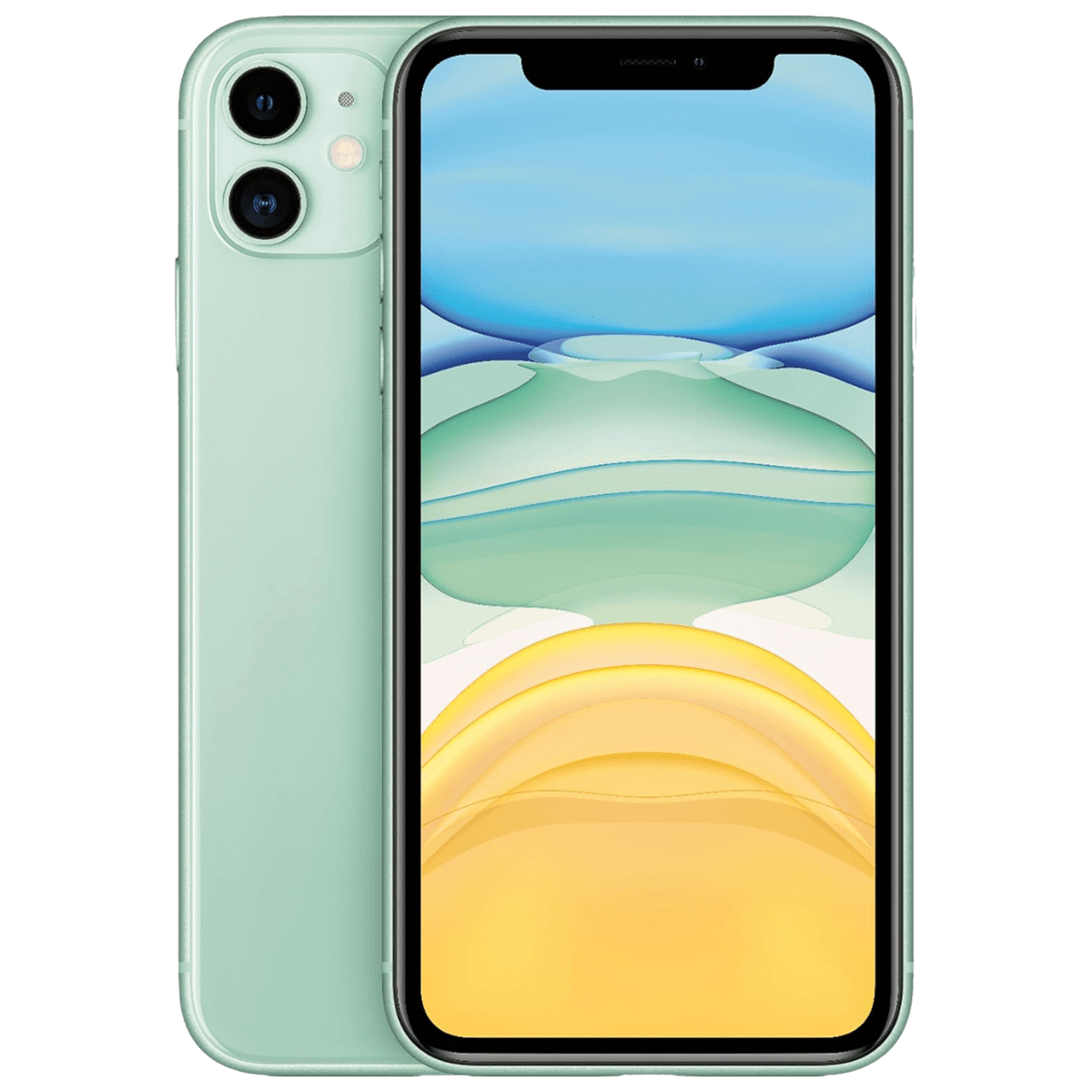 Apple iPhone 11 - Unlocked - Excellent-Green (#05e684)-128GB
