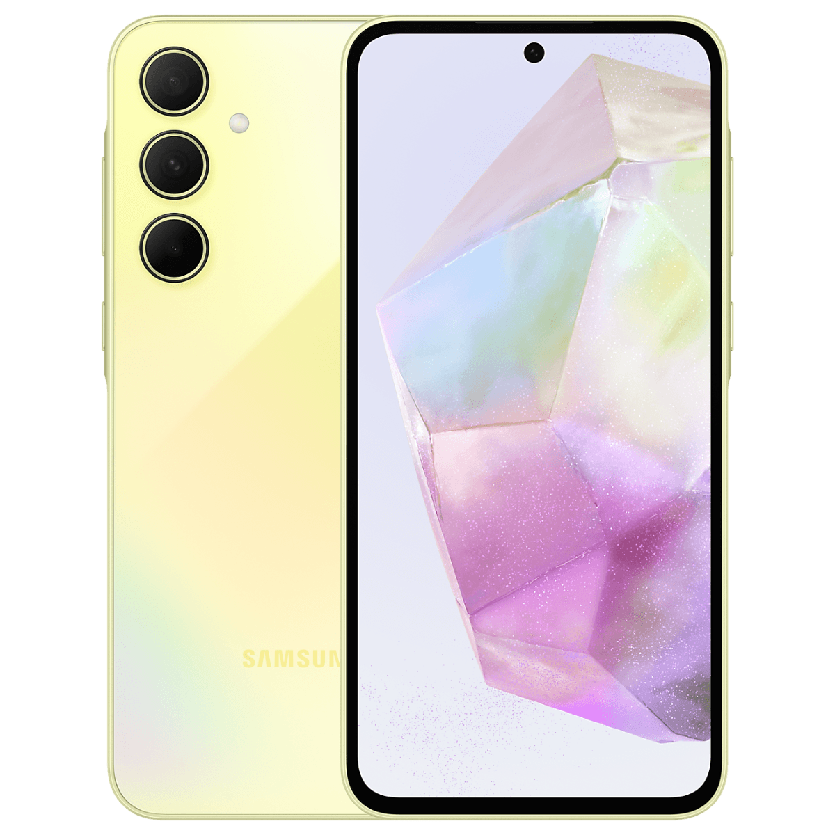 Samsung Galaxy A35 - Unlocked - Brand New-Lemon (#f5f2a9)-128GB